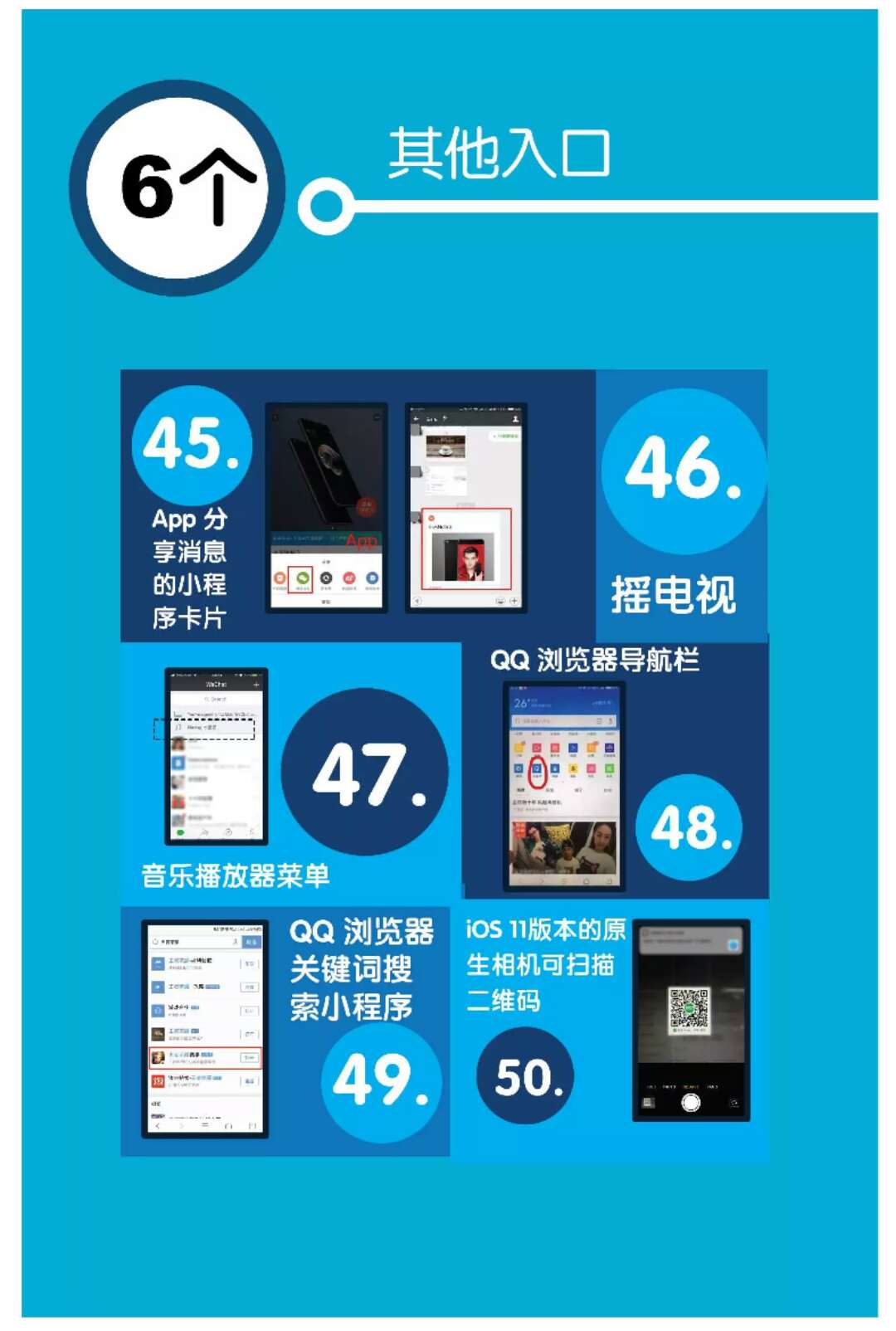 最全！小程序的50個(gè)入口大合集， 別再怪它不好找了！