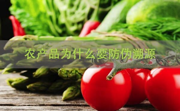 農(nóng)產(chǎn)品溯源必要性:農(nóng)產(chǎn)品為什么要防偽溯源？